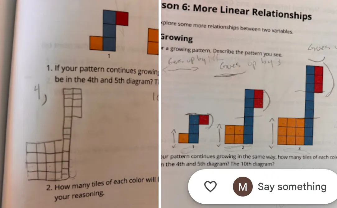 Linear relationships